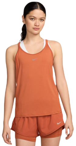 Женский топ теннисный Nike One Classic Dri-Fit Tank - Оранжевый