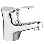 Смеситель для раковины, РМС, корот изл, с картриджем, хром, SL86-001