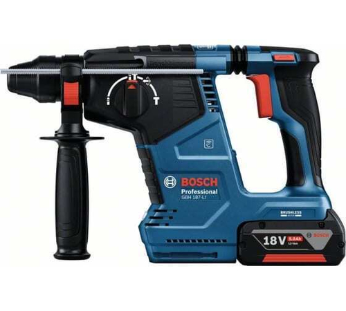 Ак. перфоратор Bosch GBH 187-LI 1 акк. 5.0Ач, кейс