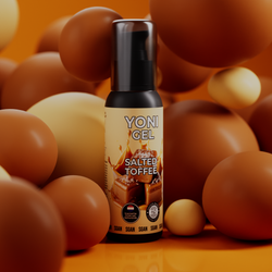 SGAN YONI GEL - Оральный лубрикант со вкусом соленой карамели, 100 мл