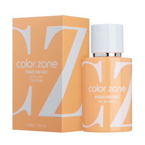 Туалетная вода женская тм UNIQUE color.zone Peach Fantasy, 50 мл