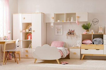 арт. 8356 Кровать ТК №26 (облако)