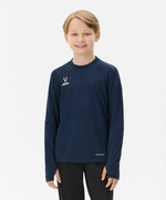 Джемпер тренировочный DIVISION PerFormDRY Pro Training Top, темно-синий, детский