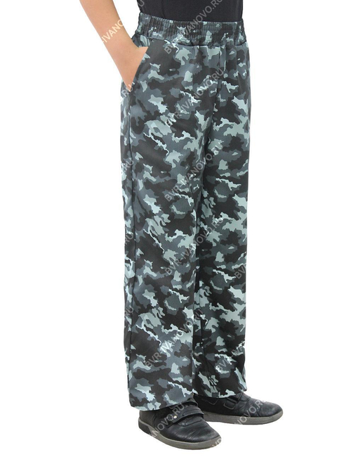 Брюки детские Пикник цв.Серый КМФ