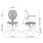 Эргономичное кресло Anatomica Farang