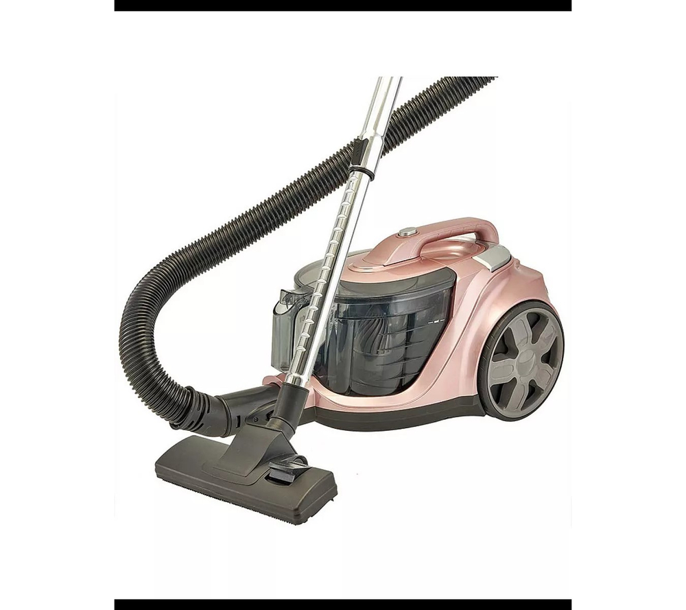 Пылесос DELTA DL-0853 бежево-розовый