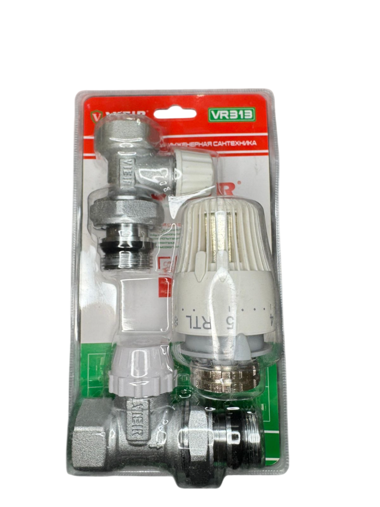 Комплект терморегулирующий прямой 3/4 VR313