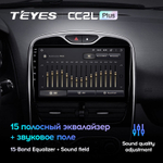 Teyes CC2L Plus 10,2"для Renault Clio 4 2012-2016