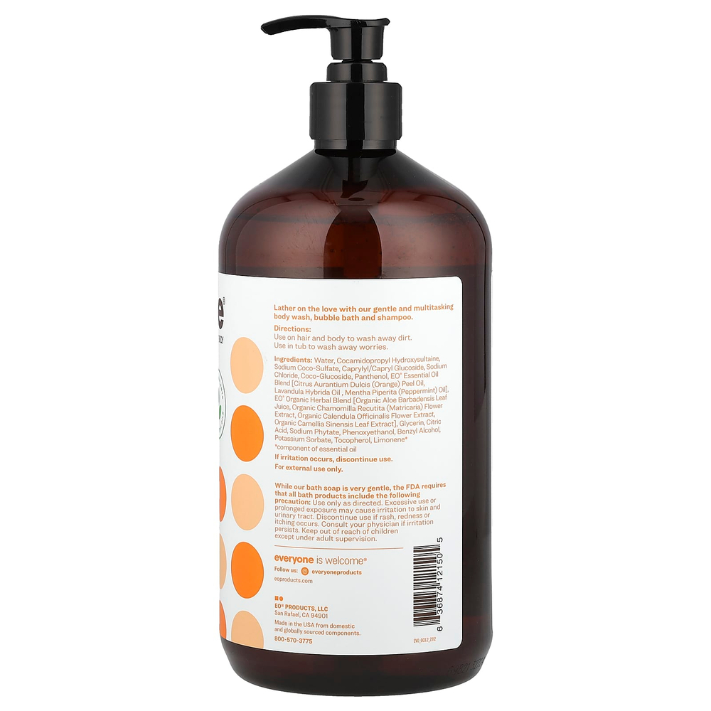 Everyone, мыло 3 в 1, цитрус и мята, 946 мл (32 жидк. унции)