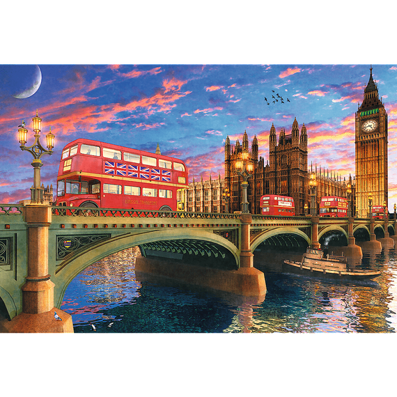 Puzzle &quot;501&quot; - Palace of Westminster, Big Ben, London / Wooden Puzzles