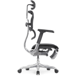 Кресло FALTO Ergohuman Elite 2 с подножкой ( чёрный каркас /сетка чёрный T-168-B1 Black )