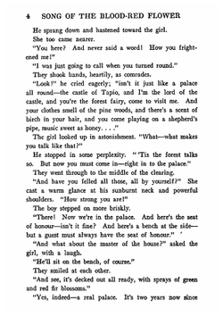 The song of the blood-red flower | Johannes Linnankoski