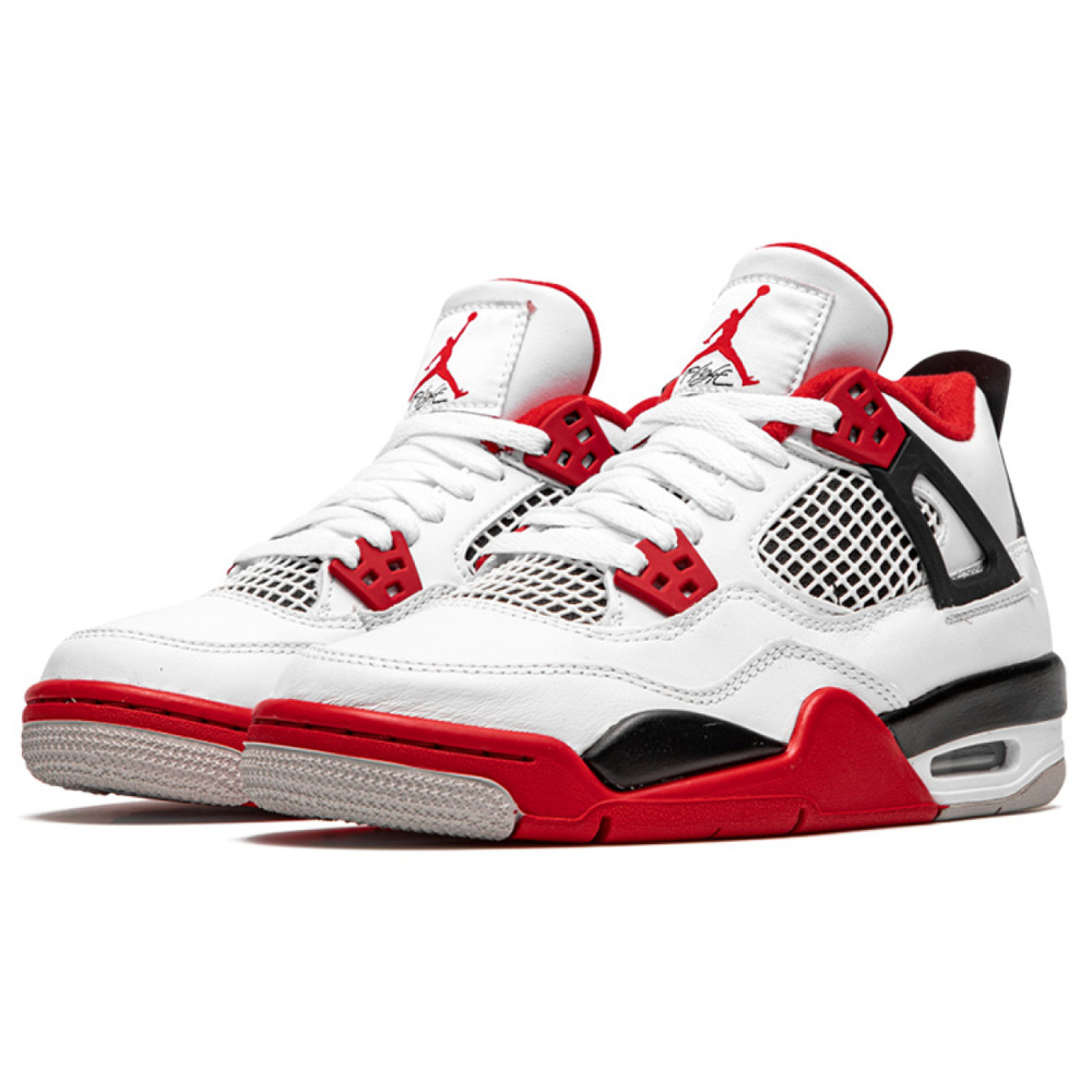 Кроссовки Air Jordan 4 GS Fire Red