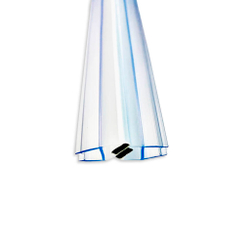 Уплотнитель магнитный, на стекло 4 мм, угол 180°, 2 метра (2 штуки) DC 801 купить не дорого