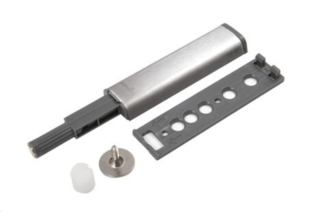 AMF13/SST (Упор-защелка фасадов с толкателем, скр. крепл.магнитный наконечник)