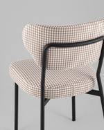 Стул Билл гусиная лапка бежевый