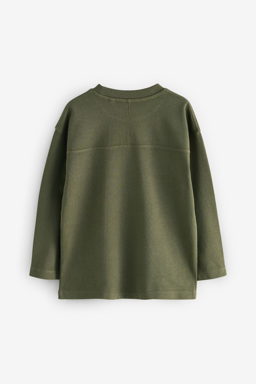 Лонгслив для мальчика Next 681-740, Хаки