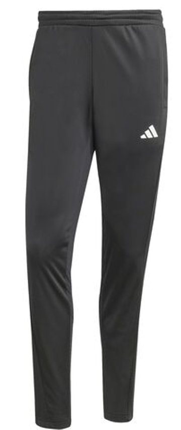 Мужские теннисные штаны Adidas Core Club 3-Stripe Knit - черный