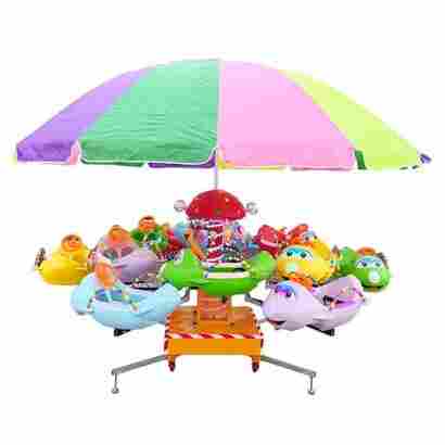 Электрическая Аттракцион карусель «Веселые виражи», 3,6х3,3 м