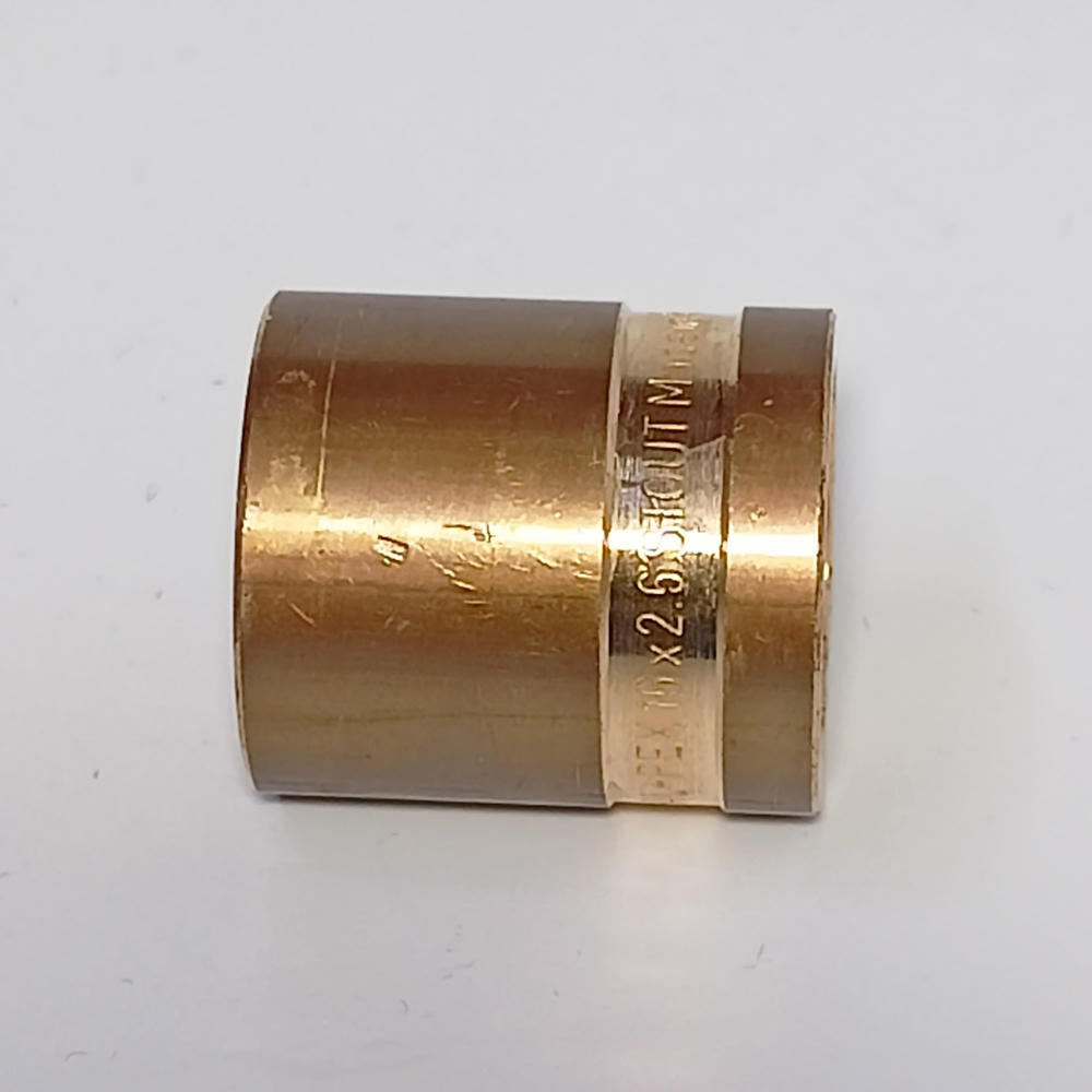 Монтажная гильза Stout 16 мм. для труб из сшитого полиэтилена аксиальная/желтая