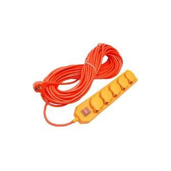 Удлинитель 5х10м У10-026 выкл. с индик. ПВС 3х1.5 IP44 розетки с защ. крышкой UNIVersal 9633922