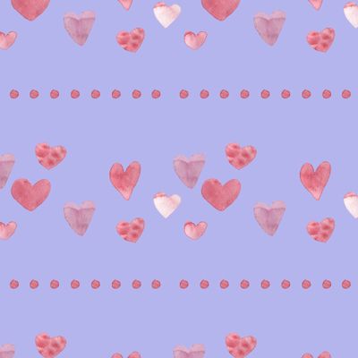 Бесшовный принт ко дню святого валентина