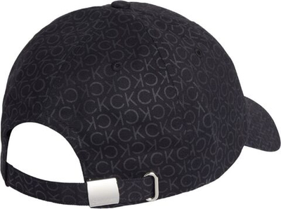 Кепка теннисная Calvin Klein Elevated Patch BB Cap - black classic mono