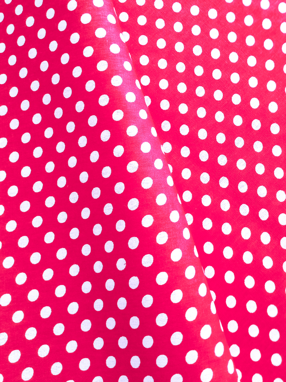 Ткань бязь плательная, рис. " Горох 6 мм", ширина 150 см, арт. 029