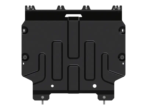 Защита картера двигателя, КПП (2 мм, сталь) для Toyota C-HR 2016- Sheriff.24.3009 CP