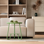 Столик stian, D50 см, зеленый