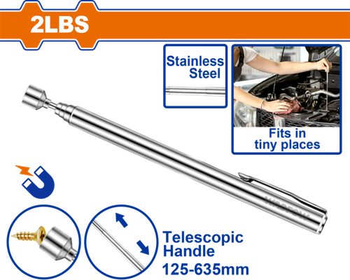 Телескопический магнитный захват 125-635 мм (20/200) WADFOW WME1602