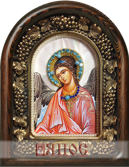 Икона Ангел Хранитель бисер