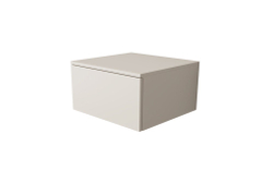 Тумба подвесная VELVEX Unit 50x27 выдв. ящик шёлк шампань