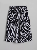 Костюм для девочки с принтом зебра