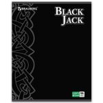 Тетрадь А5, 96 л., BRAUBERG, клетка, выборочный лак, БЛЭК ДЖЭК, 401848, 5шт