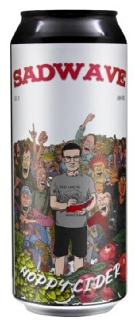 Сидр Рэбл Эпл Сэдвэйв / Cider Rebel Apple Sadwave 0.5 - банка