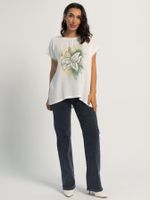 Блуза Изящный цветок (белая) Б16043-18М LT Collection