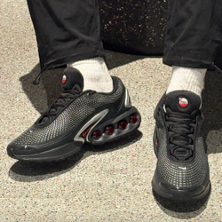Nike Air Max Dn Black Metallic Silver Red