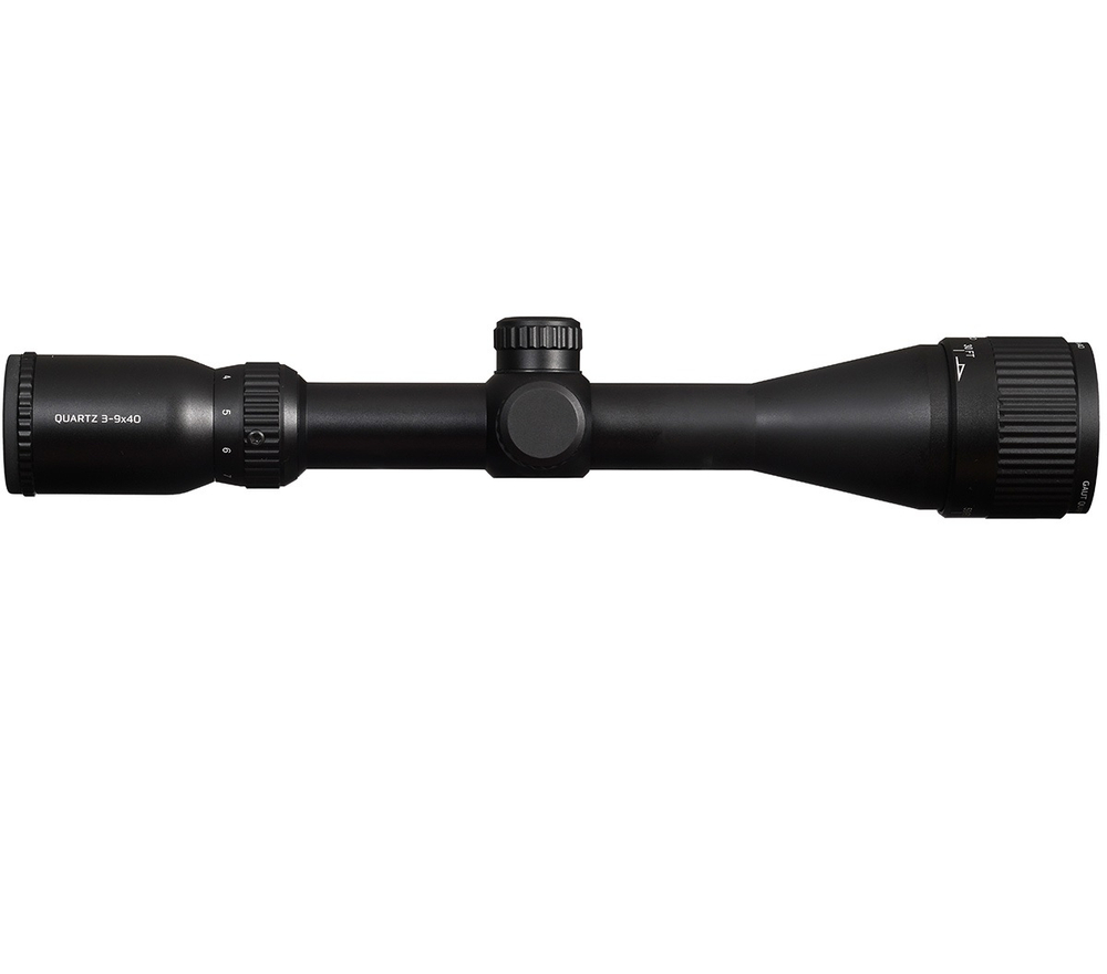Оптический прицел Gaut Quartz 3-9x40, AO-параллакс, сетка 2 (Mil-Dot), SFP, кольца, подсветка