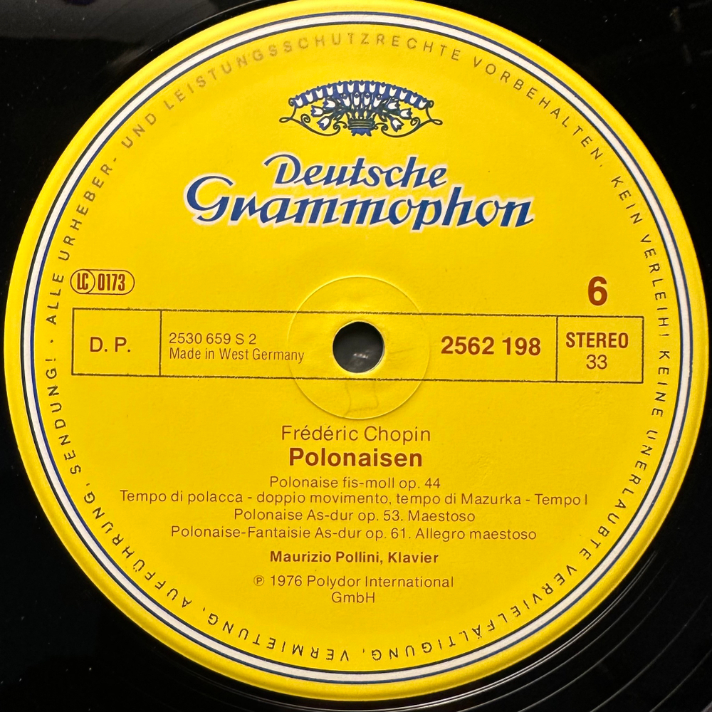 Шопен - Этюды, Прелюдии, Полонезы 3LP (Германия 1980г.)