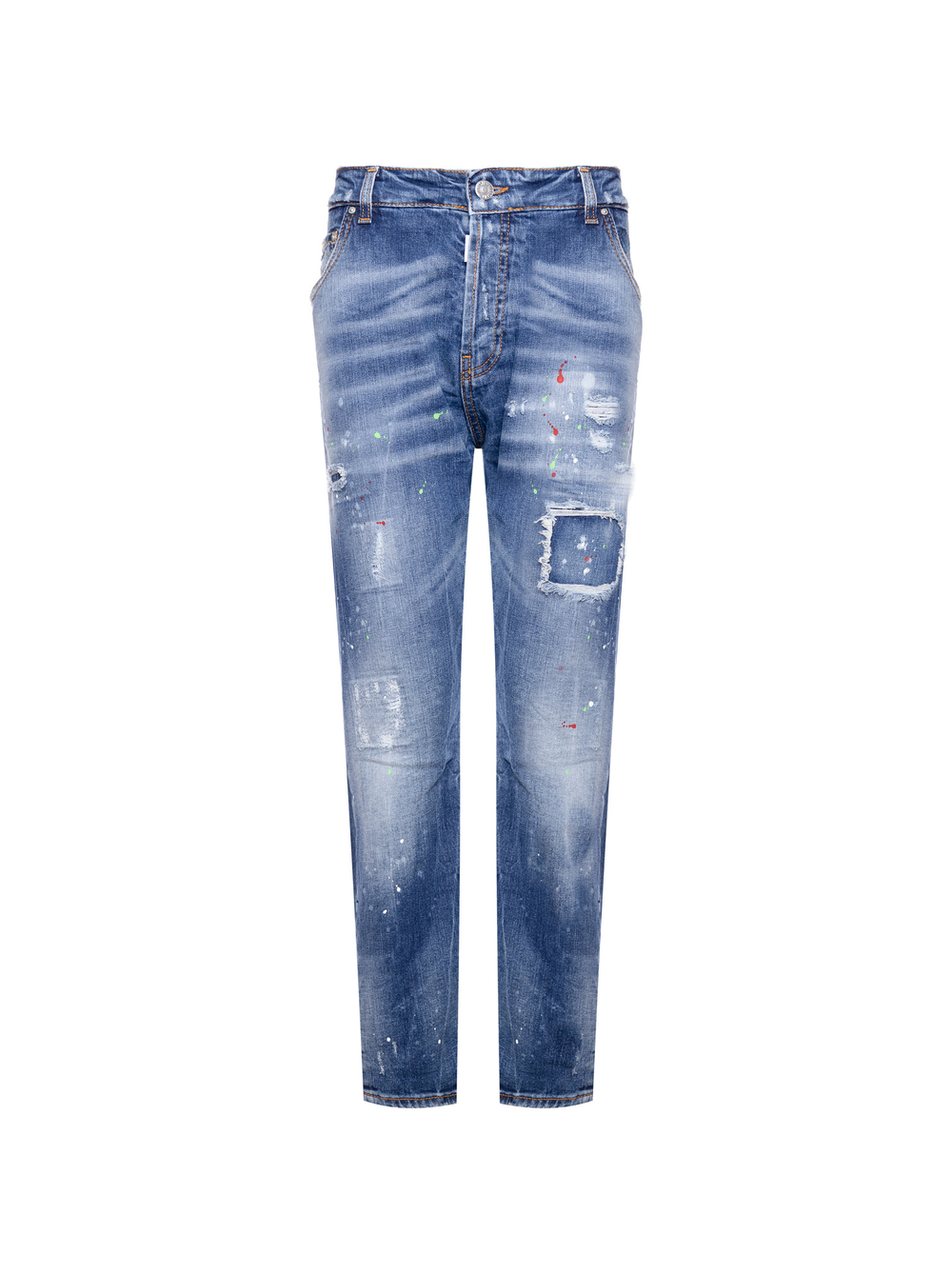 T KUROSAWA  джинсы - синий