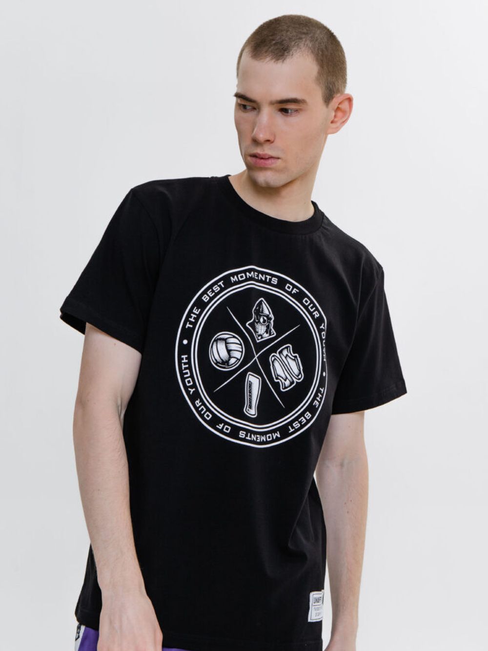 Футболка Unaffected Круг 2.0 Черная