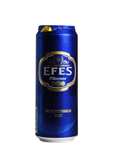 Пиво «Efes Pilsener» светлое пастеризованное 0.45 л.ж/б