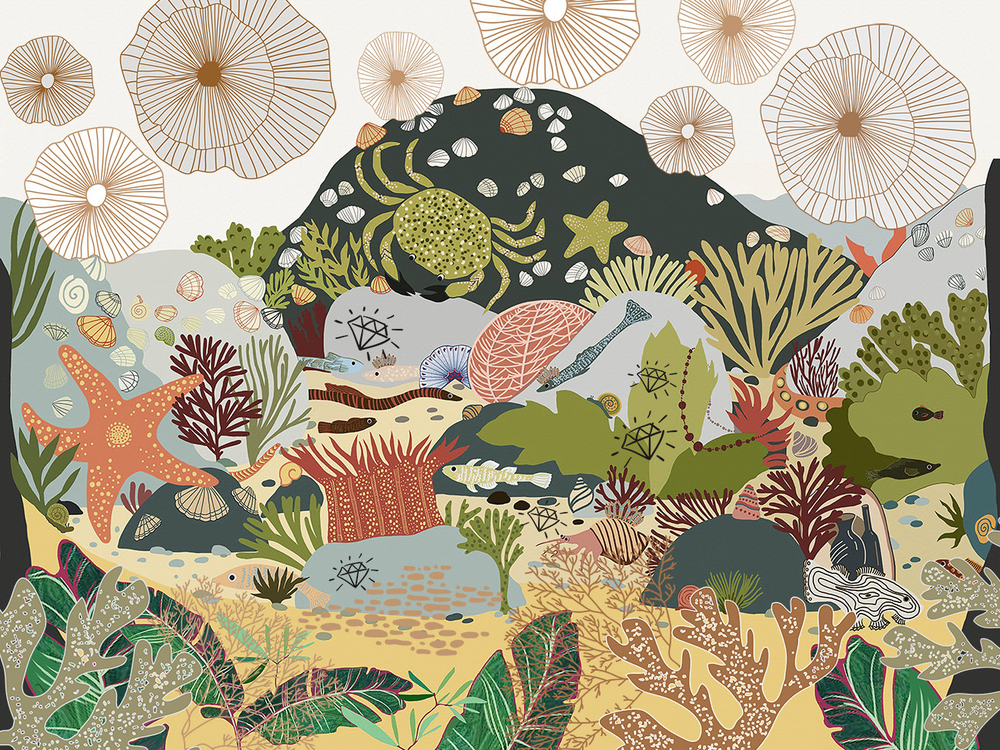 Дизайнерские обои Wall Street La-La-Land