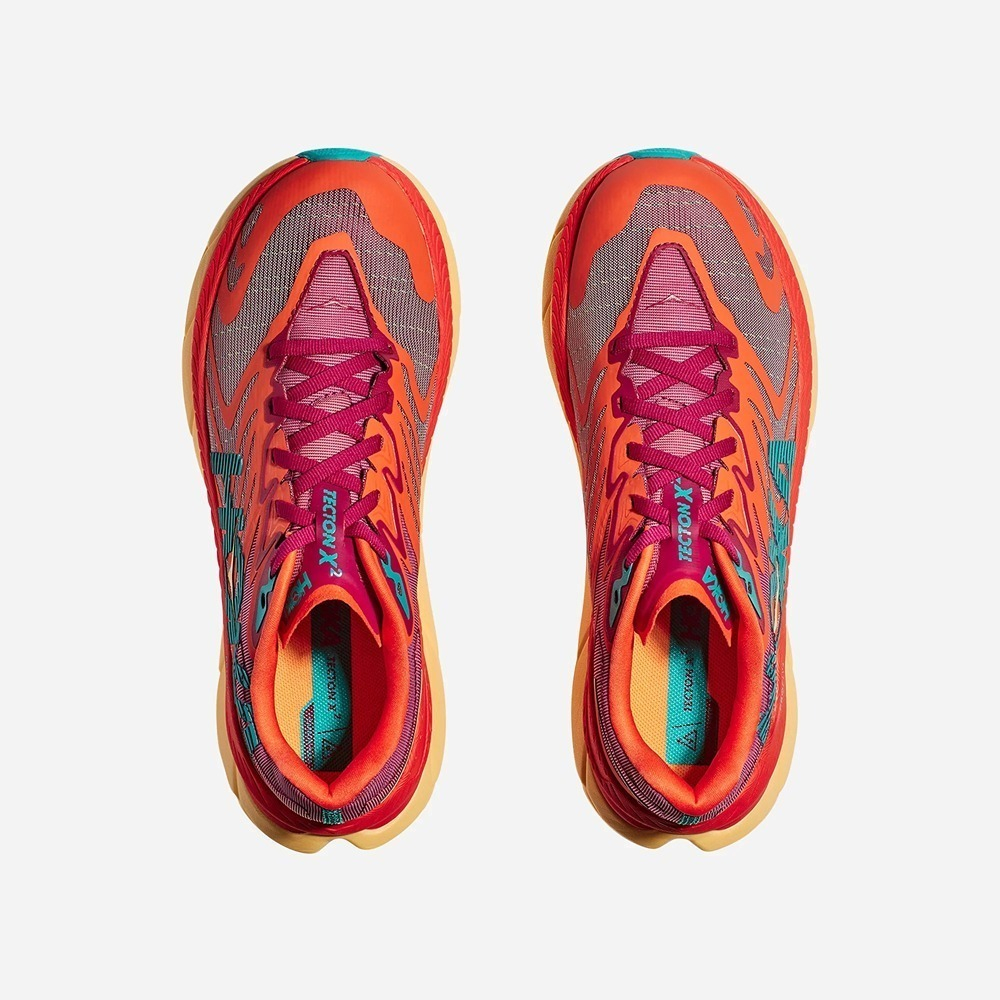 Кроссовки мужские HOKA M TECTON X2 Cherries / Jubilee Flame