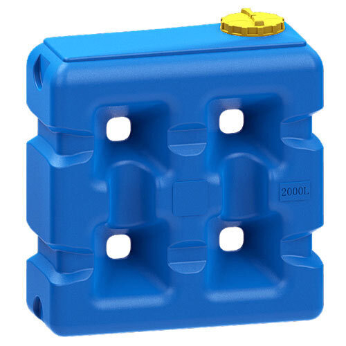 Емкость Пласт Инжиниринг прямоугольная 2000 л. вертикальный (1820x750x2050см;синий) - арт.560095