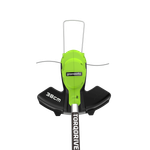 Аккумуляторный триммер Greenworks GD40LTK4, 40v, 38 см, (2112207UB), с аккумулятором 4 А·ч и зарядным устройством