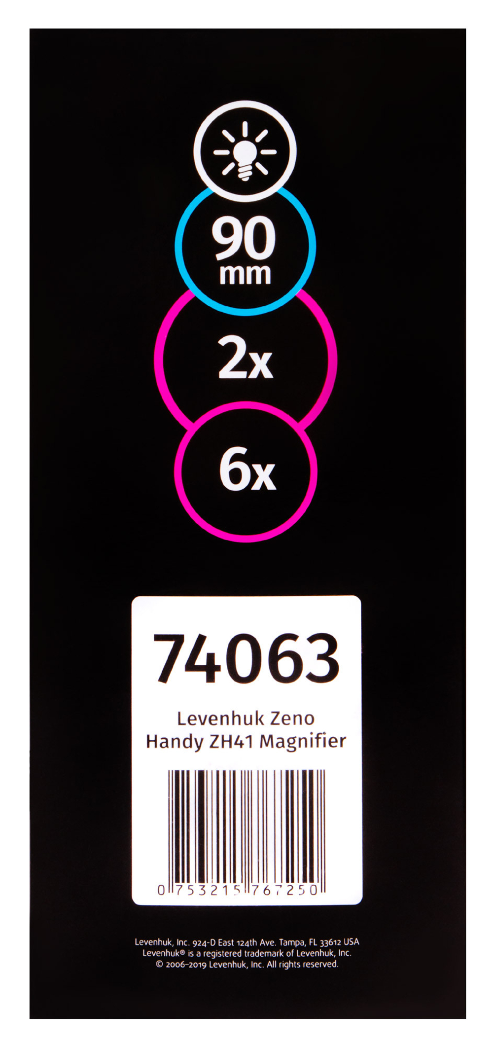 Лупа ручная Levenhuk Zeno Handy ZH41 - фото 13