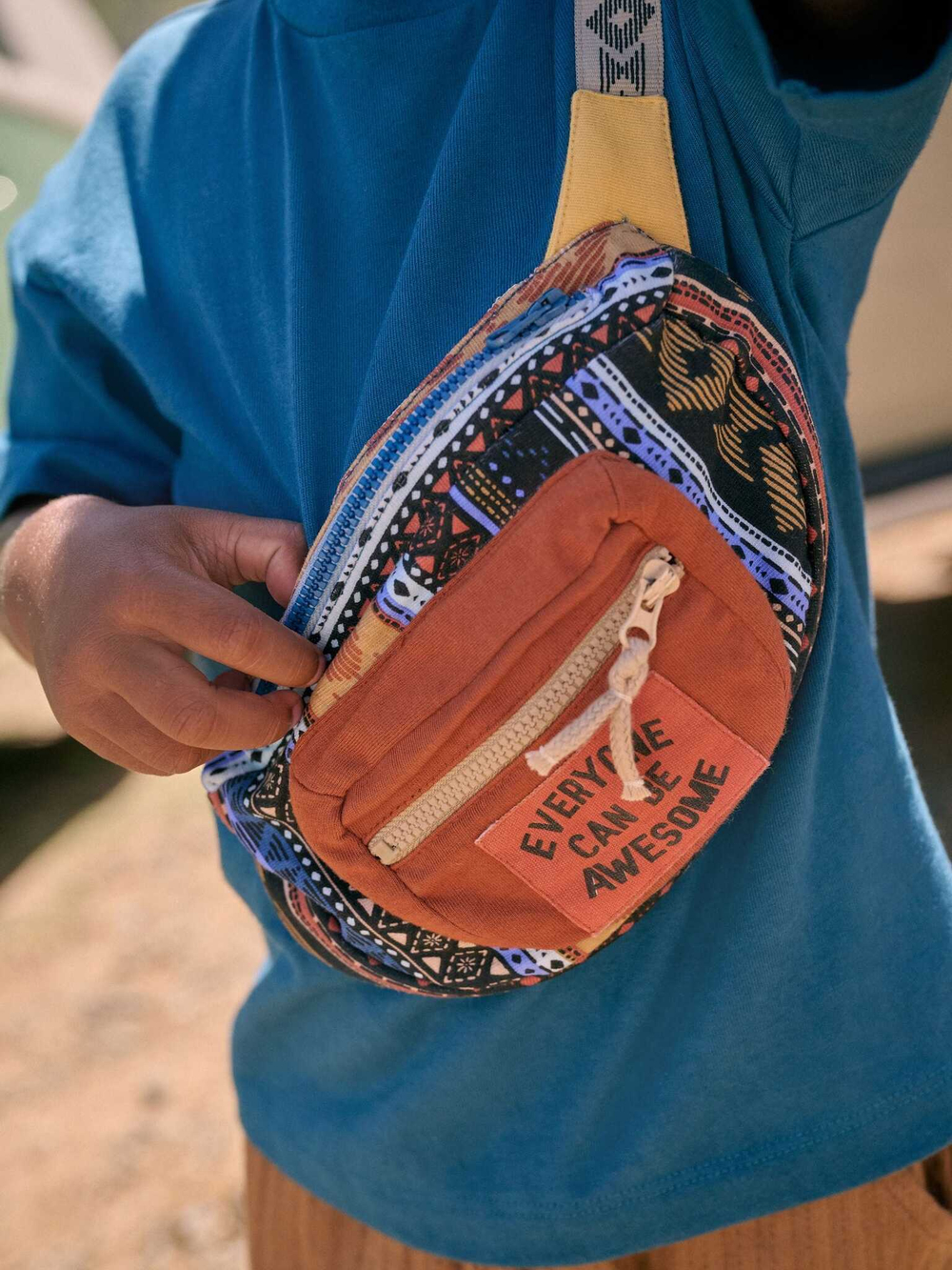 Комплект из трех предметов для мальчика Next AG8-737, Синий, Песочный