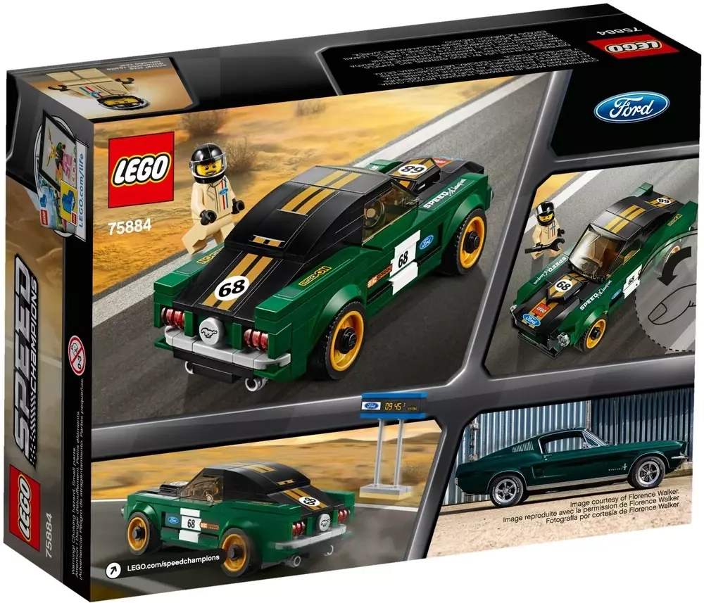 Lego fastback mustang online